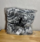 Vera Bradley Textured Throw Blanket In Java Galaxy Gray Tonal Nwt 50" 80". Fixed Price $32.00.