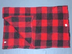 Red & Black Buffalo Plaid 50"X60" Plush Blanket Throw Soft New By American Eagle. Fixed Price $22.98.
