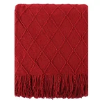 Christmas Decor Red Blanket For Couch, Boho Throws Foot Of Bed,.... Fixed Price $40.27.