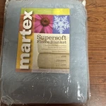 Martex Super Soft Fleece Blanket - Twin, Warm, Lightweight Color:arona Nip. Fixed Price $24.99.