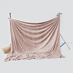 Summer Bed Blankets Feel Like Cool Soft Light Weight Couch Mink Fleece Throw. Fixed Price $17.09.