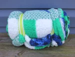 American Eagle Beautiful Blanket 50X60" Nwt Fuzzy Roll Picnic Car Super Soft. Fixed Price $15.79.