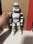 Clone Trooper Star Wars Plush Hasbro 2004 Lucasfilm 10. Fixed Price $13.99.