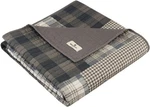 Luxury Quilted Throw - Cabin Lifestyle, Patchwork With Moose Design All Season,. Fixed Price $77.99.