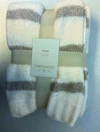 Threshold 50" X 60" Cozy Sensory Friendly Throw Blanket Beige / White. Fixed Price $16.95.