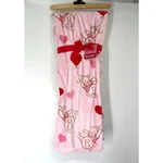 Disney Winnie The Pooh Soft Plush Valentine's Pink Hearts Throw Blanket 60 X 70. Fixed Price $49.99.