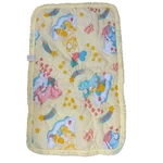 Vtg 1983 Care Bears Baby Doll Pocket Quilt Blanket Yellow American Greetings. Fixed Price $12.79.