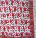 Nwot Roller Rabbit Pink Monkey Baby Quilt Blanket 50" X 38". Fixed Price $79.99.