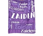 Personalised Name Blanket Ultra Soft Fleece Snuggly Comfort. Fixed Price $46.47.