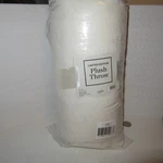 2025 Sealed Ulta Beauty Limited Edition White Cream Plush Throw Blanket 50"X60". Fixed Price $19.94.