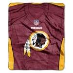 Washington Redskins 50X60 Plush Raschel Throw Blanket Nfl- Jersey Design New. Fixed Price $54.95.