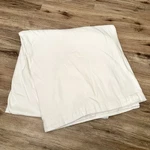 Nestwell Flat Weave Cotton King Size Blanket Color White Bedspread. Fixed Price $45.00.