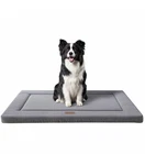 Western Home Bed For Crate, Medium/large Dogs With Soft Wavy Pl.... Fixed Price $37.04.