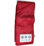 Rae Dunn Peace On Earth Plush Throw Blanket 50" X 60" Red White Christmas. Fixed Price $29.95.