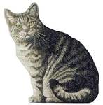 Manual Cat Shaped Pillow, 11 X 16-INCH. Fixed Price $38.49.