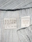 Eileen Fisher Home By Garnet Hill 100% Organic Cotton King Blanket Blues/tans. Fixed Price $126.00.