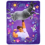 Disney Encanto Luisa Flex Donkey Lift Plush Throw Blanket 46' 60'. Fixed Price $33.24.