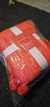 Wondershop At Target Plush Pompom Throw Blanket 66" X 90" Red. Fixed Price $15.99.