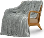 Super Fluffy Throw Blanket, Faux Fur Fuzzy For Couch Sofa Bed, 50X60 Inc. Fixed Price $39.99.