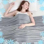 Ailemei Direct Cooling Throw Blanket For Hot Sleepers,double Sided Cold Effect,. Fixed Price $33.79.