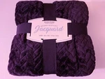 Berkshire Luxuriously Plush Jacquard Braided Velvetloft Throw Blanket 50" 60". Fixed Price $31.19.