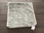 Pottery Barn Double Faced Rabbit Faux Fur Pillow Cover 20 Shadow Blue New. Fixed Price $49.99.