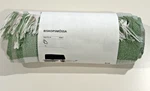 Ikea Biskopsmossa Throw Green/off-white Pink 51X67" Blanket New. Fixed Price $24.17.