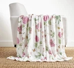 Lenox Butterfly Meadow Pink Blacker/throw 60" 70" White Oversized. Fixed Price $64.99.
