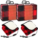 2 Pcs Portable Usb Heated Blanket 5V Powered 3 Settings Electric Wi. Fixed Price $67.73.