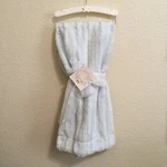 Baby Blanket Alice Faux Fur Throw 30X40 Wan Blue New. Fixed Price $22.00.