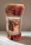 Royal Plush Raschel Throw Dog Labs 50"X 60" Soft Warm Durable Blanket. Fixed Price $27.00.