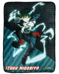 My Hero Academia Izuku Midoriya Soft Plush Lightweight Throw Blanket 45" X 60". Fixed Price $29.99.