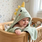Baby Hooded Bath Towel Coral Fleece Cartoon Design Infant Swaddle Blanket Wrap. Fixed Price $6.62.