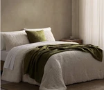 Sunday Citizen Faux Fur Comforter King/cal White/ivory $480 Retail. Fixed Price $355.00.