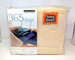 Nip Vintage Vellux Westpoint Stevens Full Size Blanket For Jc Penney Ivory. Fixed Price $27.99.