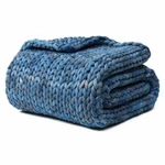Ynm Knitted Weighted Blanket, Hand Made Chunky Throw. Fixed Price $189.99.