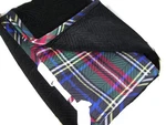 Williams Sonoma Home Tartan Velvet Plaid Full Queen Coverlet Blanket New. Fixed Price $133.00.