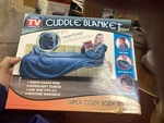 Cute Cuddle (super Cozy Body Blanket) Global Tv Products Blue New. Fixed Price $24.95.