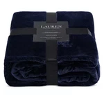 Lauren Ralph Micromink Plush Blanket, Fullqueen Navy. Fixed Price $35.00.