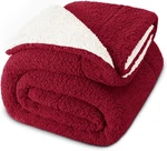 Reversible King Size Sherpa Blanket, Thick And Warm Fleece Blankets For Winter,. Fixed Price $51.52.