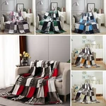 Tache Plaid Patchwork Super Soft Warm Fleece Flannel Tartan Throw Bed Blanket. Fixed Price $49.39.