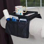 Trademark 6 Pocket Arm Rest Organizer W/ Table-top Chair Couch Remote Holder. Fixed Price $14.99.
