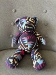Vtg Pendleton By Gund Navajo Navy Wool Blanket Teddy Bear Plush Southwestern 16. Fixed Price $90.00.