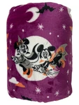 The Big One Oversized Plush Mickey Mouse Halloween Throw Blanket, 5' X 6' Purple. Fixed Price $29.88.