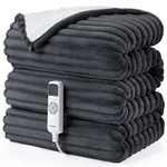 Hansleep Heated Blanket Electric Throw, Heating With 9. Fixed Price $44.58.