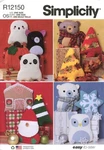Simplicity R12150 Autumn, Winter, Halloween & Christmas Throw Pillows Uc S3024. Fixed Price $12.95.