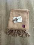 State Cashmere Throw Blanket With Decorative Fringe - Ultra Soft Accent Beige. Fixed Price $59.99.