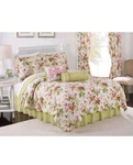 Waverly Emmas Garden Modern Farmhouse Floral 4-PIECE Reversible Quilt Bedspread. Fixed Price $150.00.