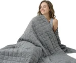 Smart Queen Weighted Blanket For Adults, Full Size 48X72, 15LBS, Soft Heavy. Fixed Price $56.32.