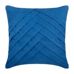Throw Pillow Case Blue 16"X16", Square Faux Suede - No Limits Lines. Fixed Price $86.42.